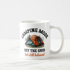 Camping Mode: Aus dem Raster - lustiges Geschenk f Kaffeetasse