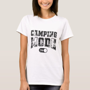 Camping-Modus An Outdoor-Camper Naturliebhaber Abe T-Shirt