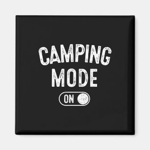 Camping-Modus Ein Lustiges Camper-Geschenk Naturli Magnet