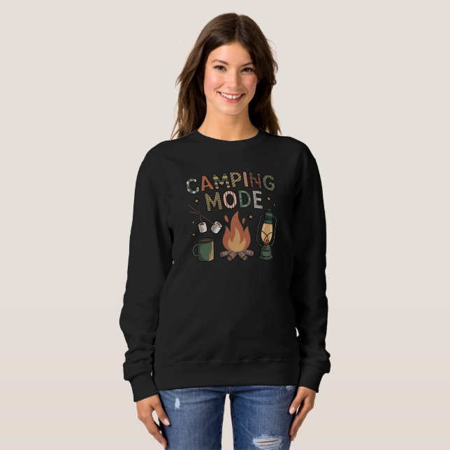 Camping-Modus  Sweatshirt (Vorne ganz)