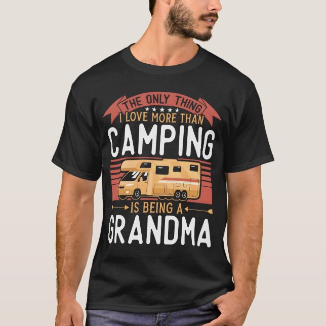 Camping Motorhome funny T-Shirt (Vorderseite)