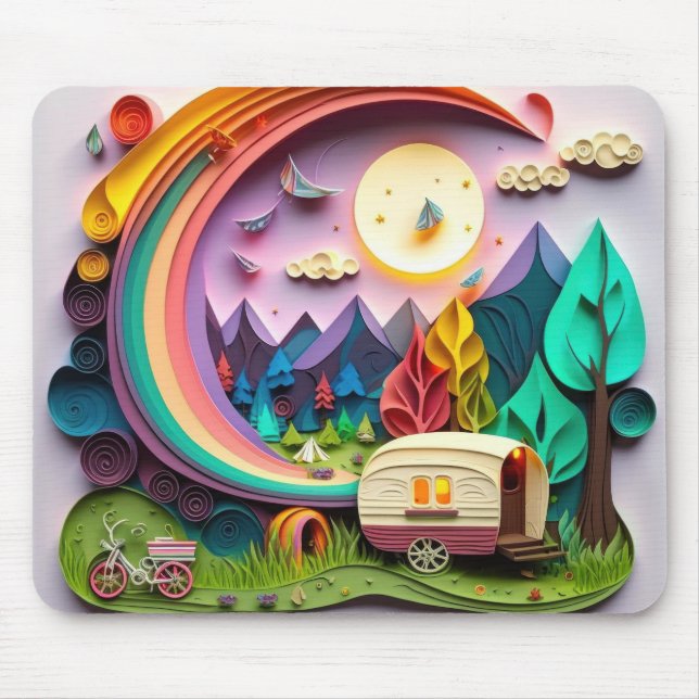 Camping Mousepad (Vorne)