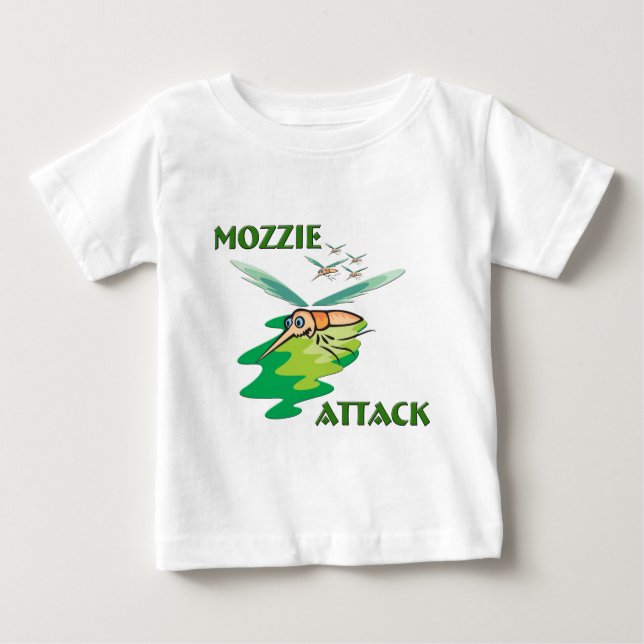 Camping Mozzie Baby T-shirt (Vorderseite)