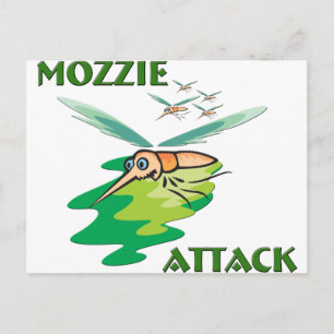 Camping Mozzie Postkarte