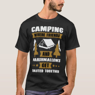 Camping-Musik-Zitat-Geschenk T-Shirt
