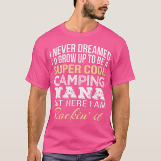 Camping Nana T Shirt