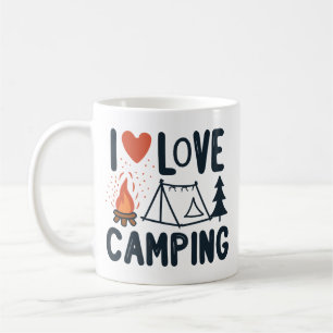 CAMPING NIEDLICH I LIEBE KAFFEETASSE