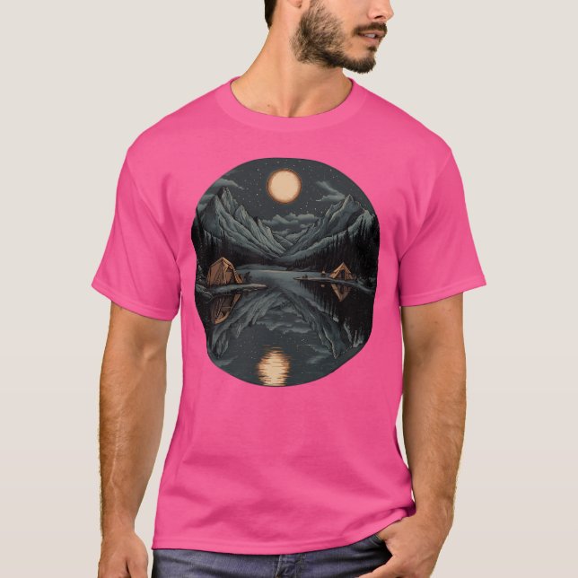 Camping Night Active T-Shirt (Vorderseite)