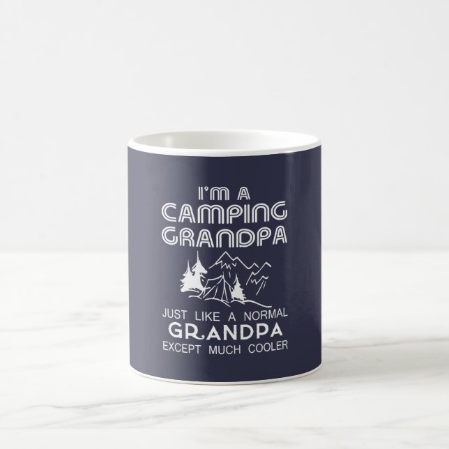 Camping Opa Tasse (Mittel)