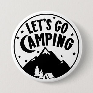 Camping Outdoor Adventure Button