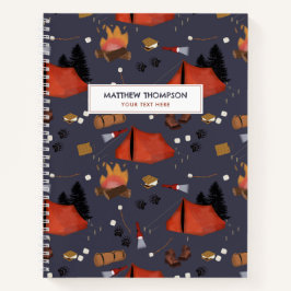 Camping Outdoor Adventure Summer Camp Out Notizbuch