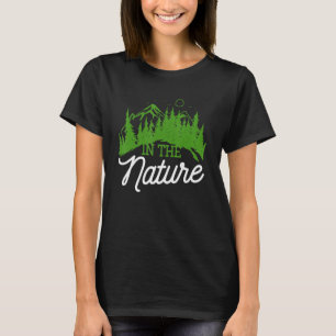 Camping Outdoor Wandern Bushcraft Naturpark T-Shirt