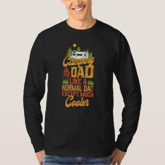 Camping Papa Viel Cooler Motorhome Familien Camper T-Shirt