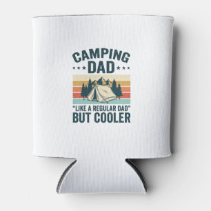 Camping Papa Vintage Retro Outdoor Vector Shirt De Dosenkühler