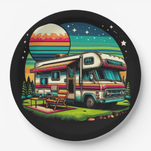 Camping Papier Teller! Pappteller