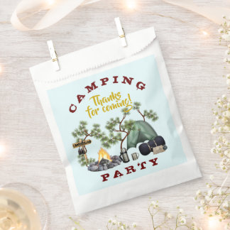 Camping-Partytüten Dankeschön Geschenktütchen