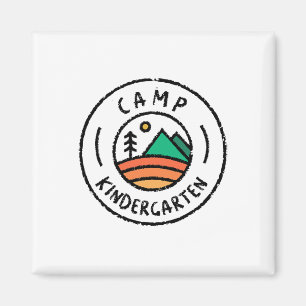 Camping-Passende Shirts für Lehrer-Camp Kindergar Magnet