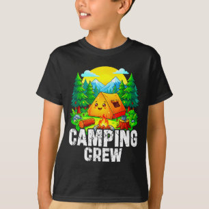 Camping-Passendesign für Familien-Camper-Gruppe T-Shirt