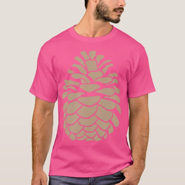 Camping Pinecone T-Shirt (Vorderseite)