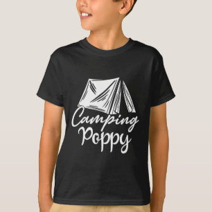 Camping Poppy Camper Familien-Matching-Camp-Tour T-Shirt