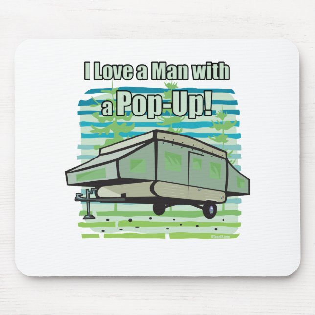 Camping PopUp Mousepad (Vorne)