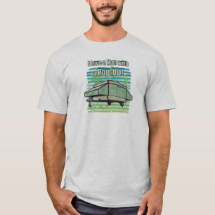Camping PopUp T-Shirt