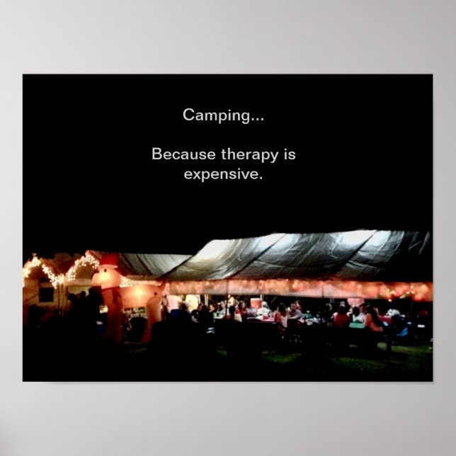 Camping Poster (Vorne)
