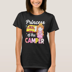 Camping Princess Camper Motorhome Familie Camperva T-Shirt