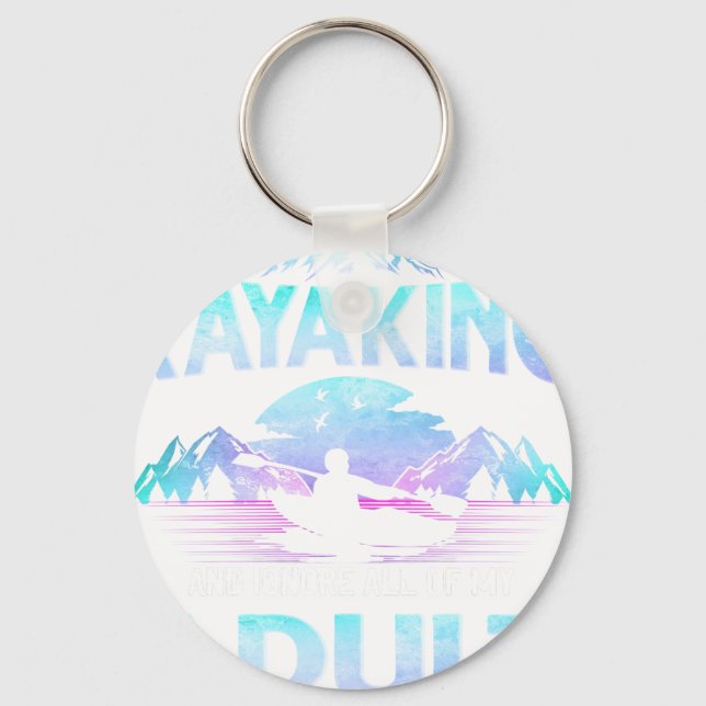 Camping - Probleme alter Männer. Schlüsselanhänger (Vorderseite)