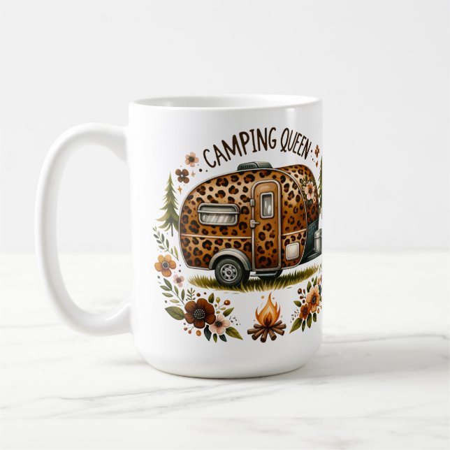 Camping-Queen-Kaffeetasse Kaffeetasse (Links)