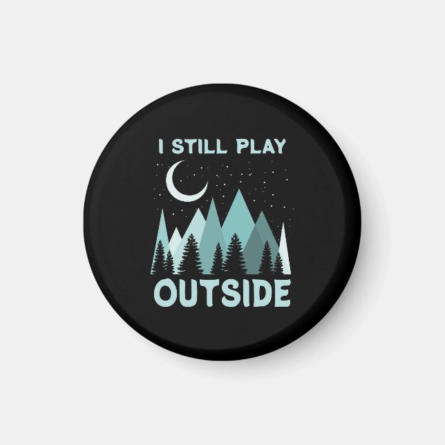 Camping Quote Urlaub Magnet (Vorne)