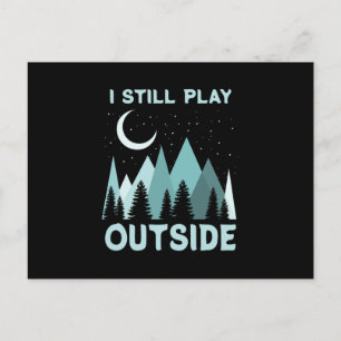 Camping Quote Urlaub Postkarte