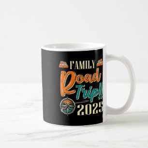 Camping-Reise-Passende Familien-Straßenreise 2025 Kaffeetasse