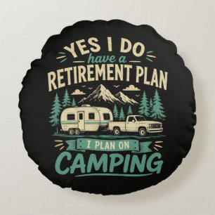 Camping-Rentensystem Rundes Kissen