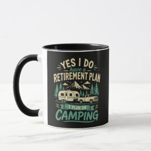 Camping-Rententplan Tasse