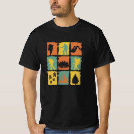 Camping Retro-Vibes, Compiler Friends T-Shirt