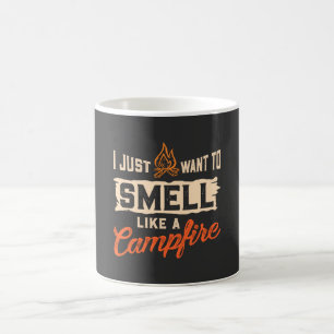 Camping - Riecht wie ein Lagerfeuer Kaffeetasse