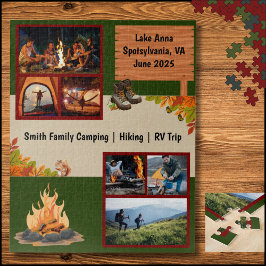Camping RV Wandern Erinnerungen Puzzle