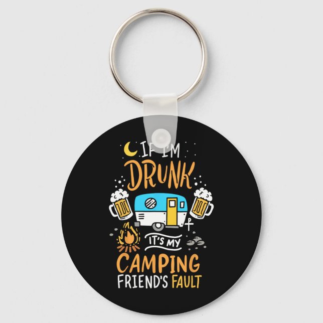 Camping  schlüsselanhänger (Vorderseite)