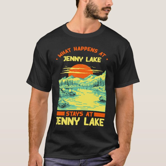 Camping Seesee Jenny Lake T-Shirt (Vorderseite)