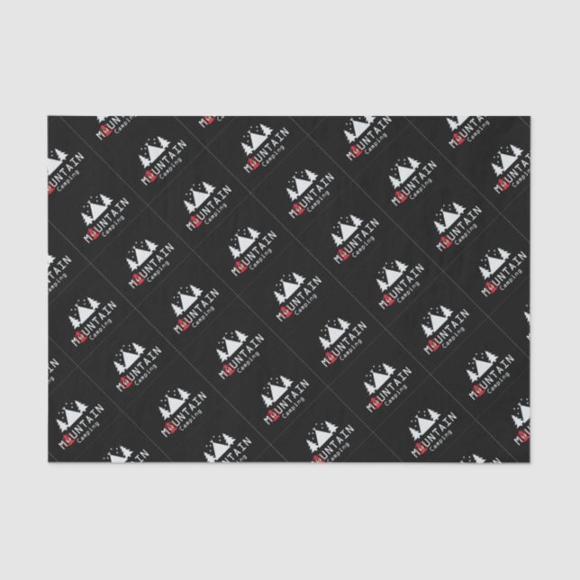 Camping Seidenpapier (Vorderseite)