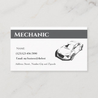 camping services editable card visitenkarte