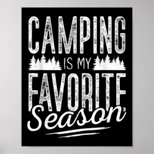 Camping Shirt Männer Kinder Camper Rv Camping Urla Poster