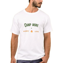 Camping-Shirt "Mehr campen, weniger Sorgen"