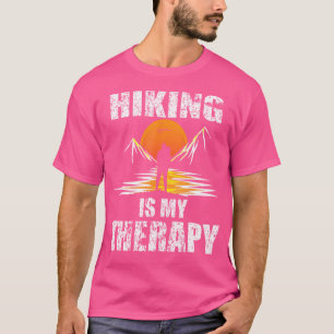 Camping Shirt Wandern ist mein therapeutisches Wan