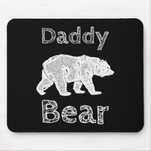 Camping Shirts für Männer Funny Daddy Bear T Shirt Mousepad