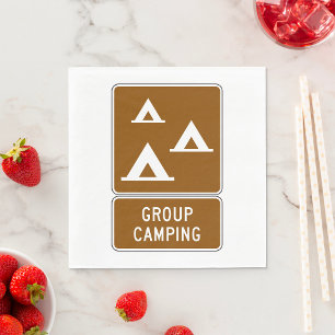 Camping-Signatur Serviette
