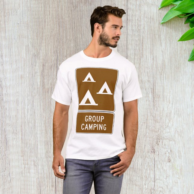 Camping-Signatur T-Shirt (Von Creator hochgeladen)