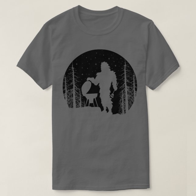 Camping Silhouette T-Shirt (Design vorne)
