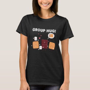 Camping Smores Marshmallows Smores Camping Gruppe  T-Shirt